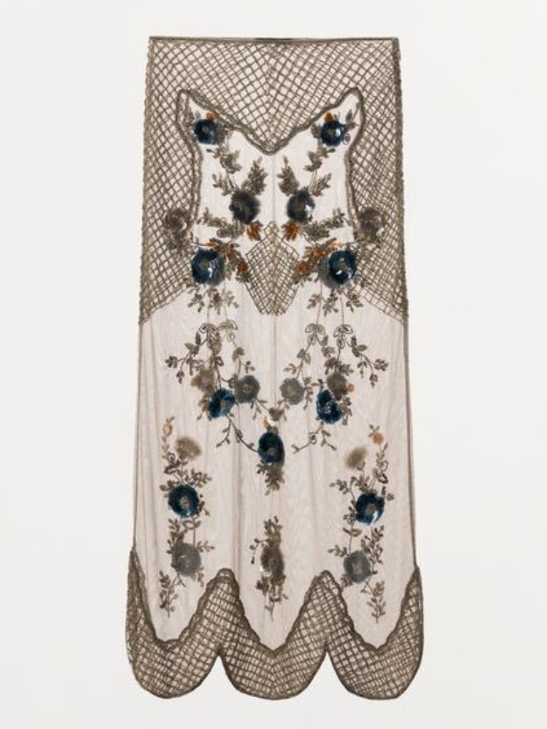 Zara Sheer Sequin Beaded Skirt